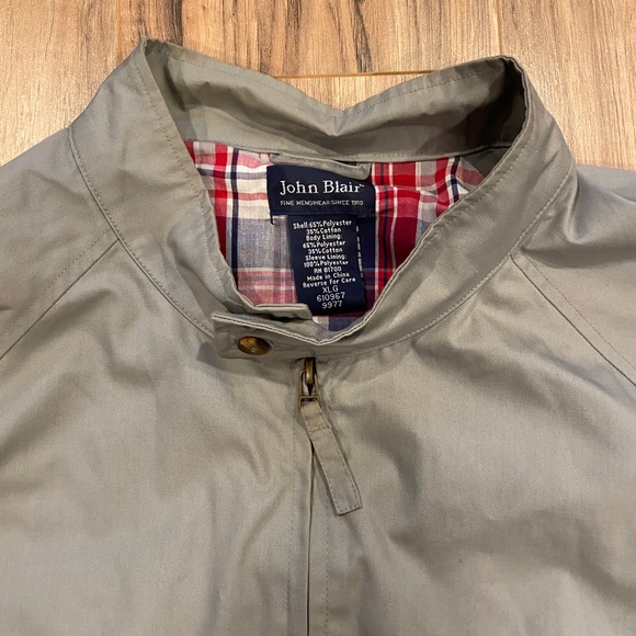 John Blair Rain-Resistant Poplin Jacket Size XL - Picture 4 of 5